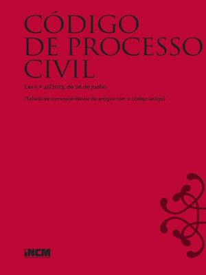 cover image of Código de Preocesso Civil